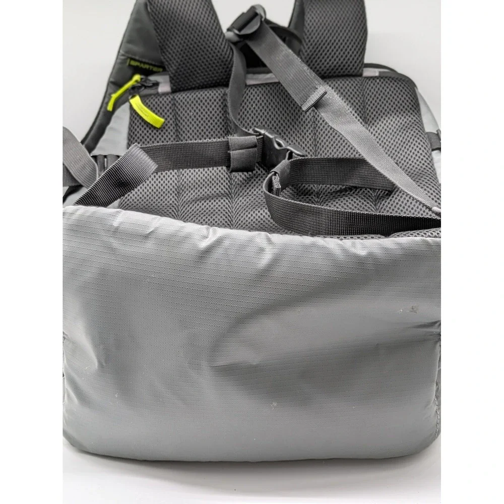 Sparter Insulated Cooler Backpack Gray Leakproof Soft Cooler 16x12x7 Hiking